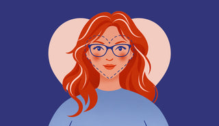 Heart-Shaped Face: How to Choose Glasses