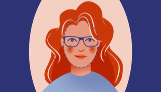 How to choose glasses for an oval face?